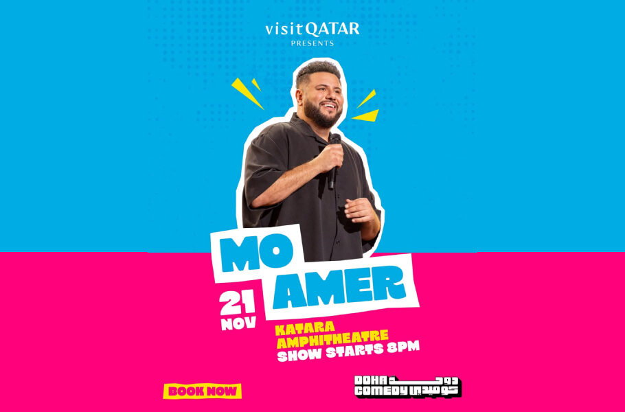 Mo Amer live in Qatar