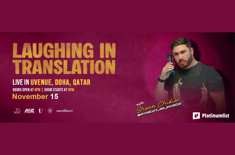 Shawn Chidiac: “Laughing in Translation” Comedy Show